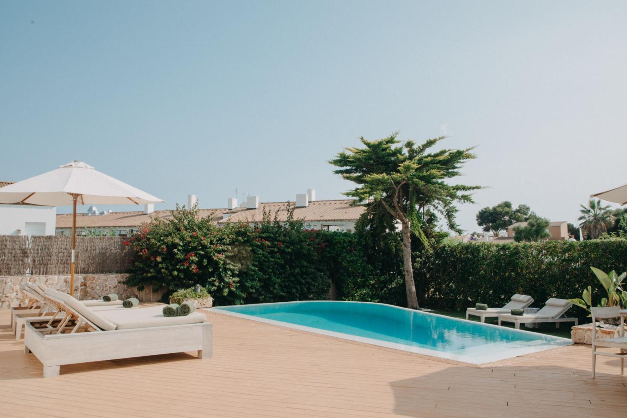 Lago Resort Menorca - Villas & Bungalows Del Lago カラン・ボッシュ エクステリア 写真